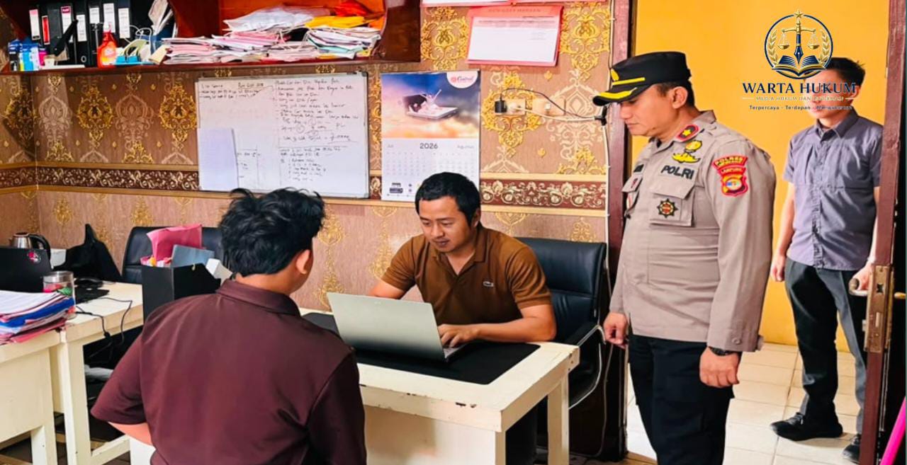 Pelayanan Publik Polres Tetap Optimal, Wakapolres Lampung Barat Cek Langsung Layanan Saat WFH
