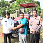Kapolresta Cirebon Serahkan Bantuan Alsintan Kementan kepada Kelompok Tani, Perkuat Swasembada Pangan Nasional