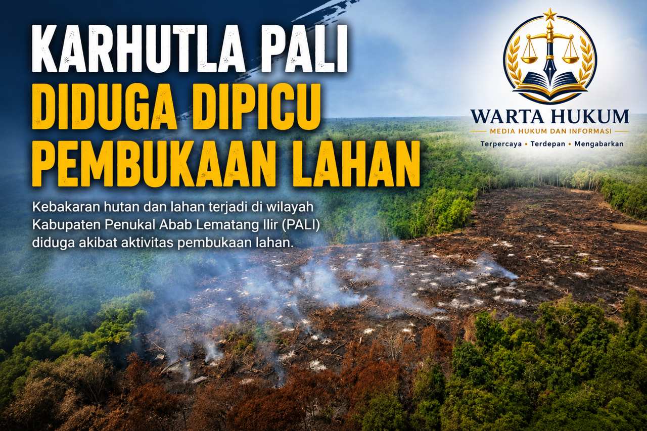 Karhutla PALI Diduga Dipicu Pembukaan Lahan, 1 Hektare Hangus Terbakar