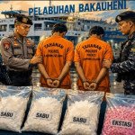 Penyelundupan Narkoba ke Jawa Digagalkan di Bakauheni, Polisi Tangkap 24 Tersangka