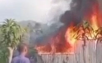 Kebakaran Melanda Tempat Pembuangan Akhir (TPA) Sunan Bonang