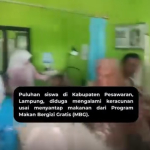 Keracunan Massal MBG di SDN 22 Tegineneng, 32 Siswa dan 1 Guru Dirawat Usai Santap Menu Sop Buah