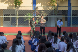 MPLS Polresta Bandar Lampung Tanamkan Disiplin dan Kesadaran Hukum Pelajar