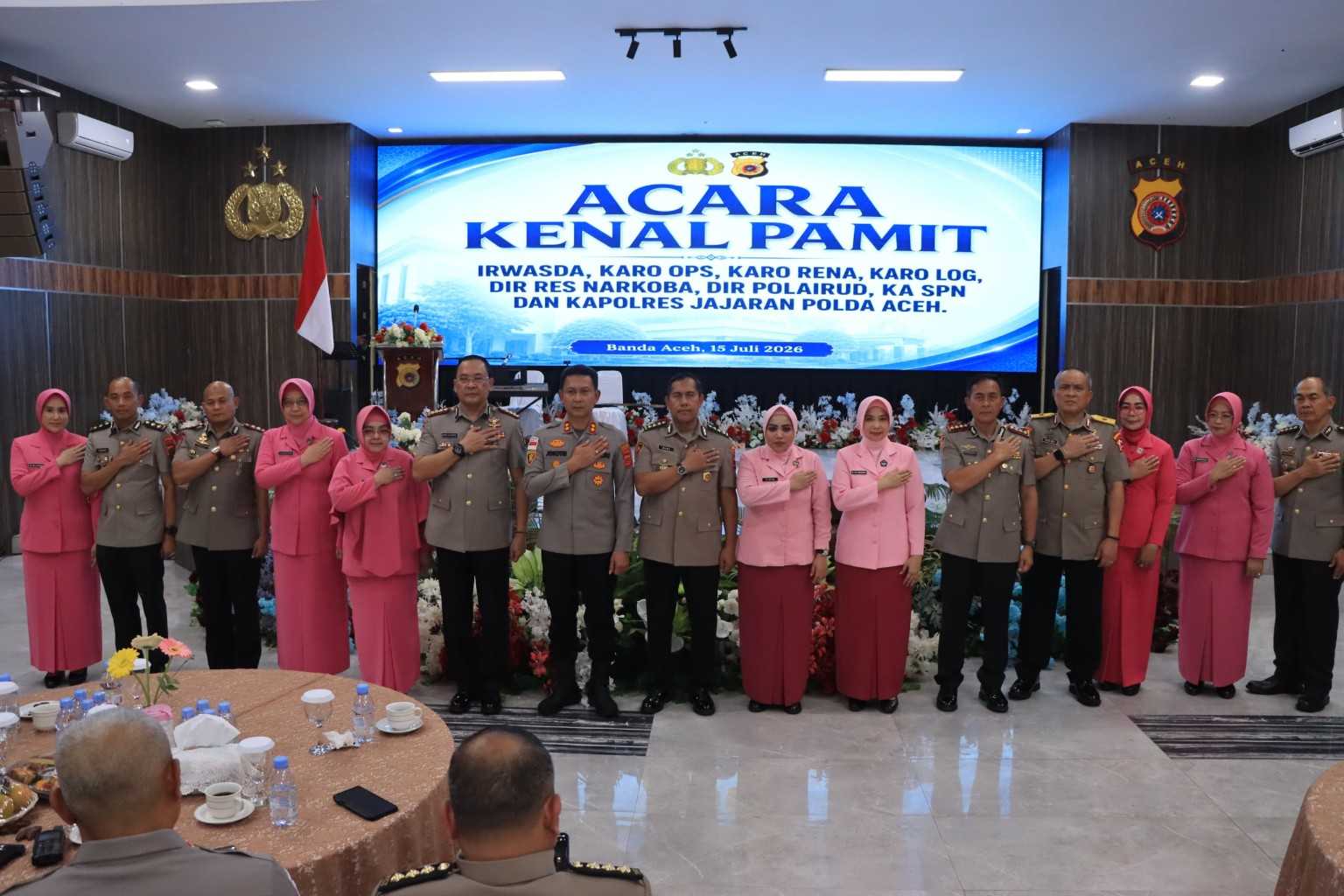 Kapolda Aceh: Ramah Tamah Sertijab Momentum Perkuat Soliditas dan Lanjutkan Pengabdian untuk Masyarakat