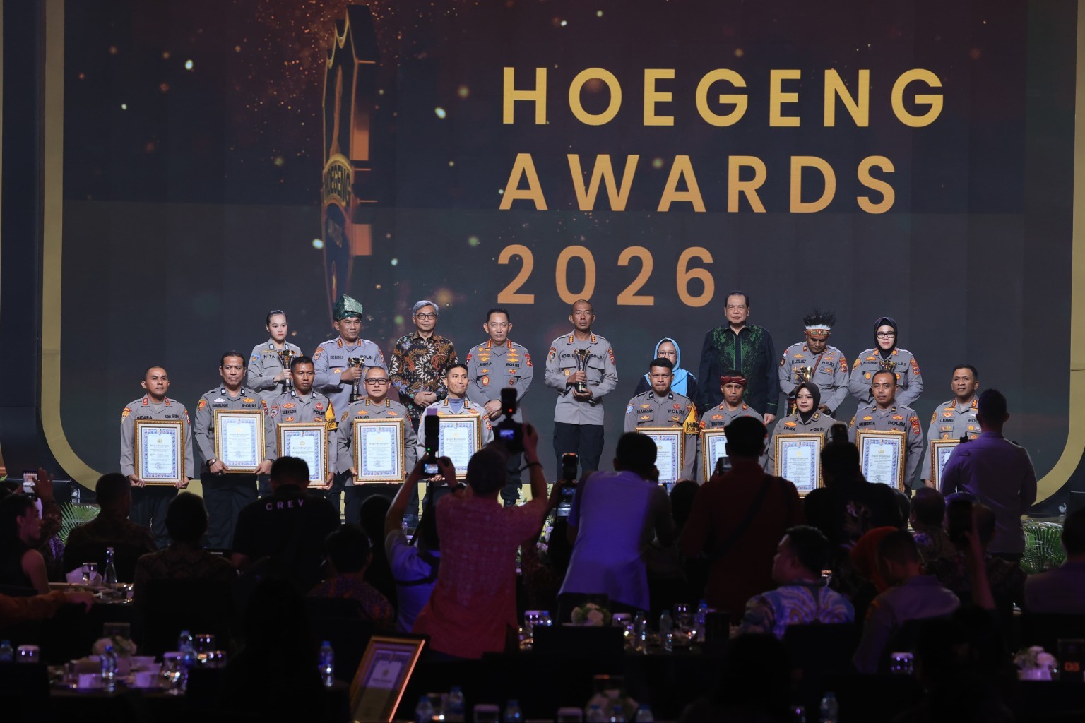 Hoegeng Awards 2026: Kapolda Aceh dan PJU Nobar, Lima Polisi Teladan Raih Penghargaan