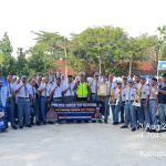 Police Goes To School, Kasatlantas Polres Way Kanan AKP Sulkhan Tanamkan Kesadaran Hukum di SMAN 1 Kasui