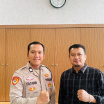 Wartawan Warta Hukum.id Jalin Koordinasi dengan Humas Polresta Tangerang, Perkuat Sinergi Pemberitaan