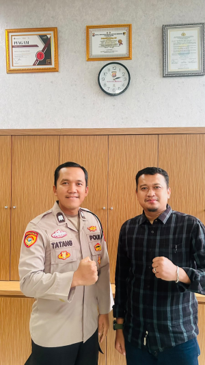 Wartawan Warta Hukum.id Jalin Koordinasi dengan Humas Polresta Tangerang, Perkuat Sinergi Pemberitaan