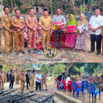 Bupati Pesisir Barat Tinjau Lokasi Kebakaran di Pekon Sukamarga, Serahkan Bantuan dan Sampaikan Dukacita Kepada Korban