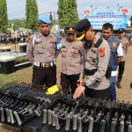 Apel Perdana Kapolres Way Kanan: Tekankan Soliditas, Disiplin, hingga Cek Randis dan Senpi Dinas