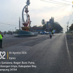 Pantauan Pagi Ini: Arus Lalu Lintas di Simpang Empat Way Kanan Ramai Lancar, Kasatlantas Himbau Utamakan Keselamatan