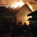 Kebakaran Hanguskan Rumah Bu Yuli di Sangkaran Bhakti, BPBD Way Kanan Segera Lakukan Pendataan