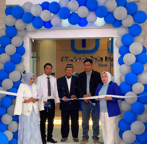 FEBRIYANSHA UCAPKAN SELAMAT ATAS GRAND OPENING PT LINTAS DATA MULTI MEDIA