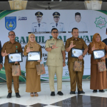 Wali Kota Langsa Jeffry Sentana Lantik 47 Geuchik 2026-2032
