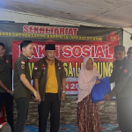 Bukan Sekadar Advokasi, LSM Trinusa Lampung Buktikan Kepedulian Lewat Aksi Sosial