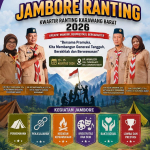 Jambore Ranting Karawang Barat 2026 Diikuti 1.343 Peserta, Perkuat Karakter dan Kemandirian Pramuka
