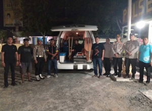 RESAHKAN WARGA DAN PENGGUNA JALAN, POLSEK BARADATU AMANKAN PRIA ODGJ TANPA IDENTITAS