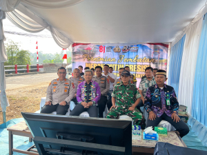 Kapolsek Tigaraksa Ikuti Gerak Jalan Santai Sambut HUT RI