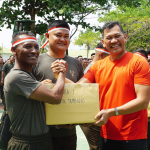 Semangat Kemerdekaan, Pangdam dan PJU Kodam XXI/RI Tarik Tambang di Lampung