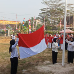 Puncak HUT RI ke-81, Warga LK 1 Gelar Upacara Kemerdekaan
