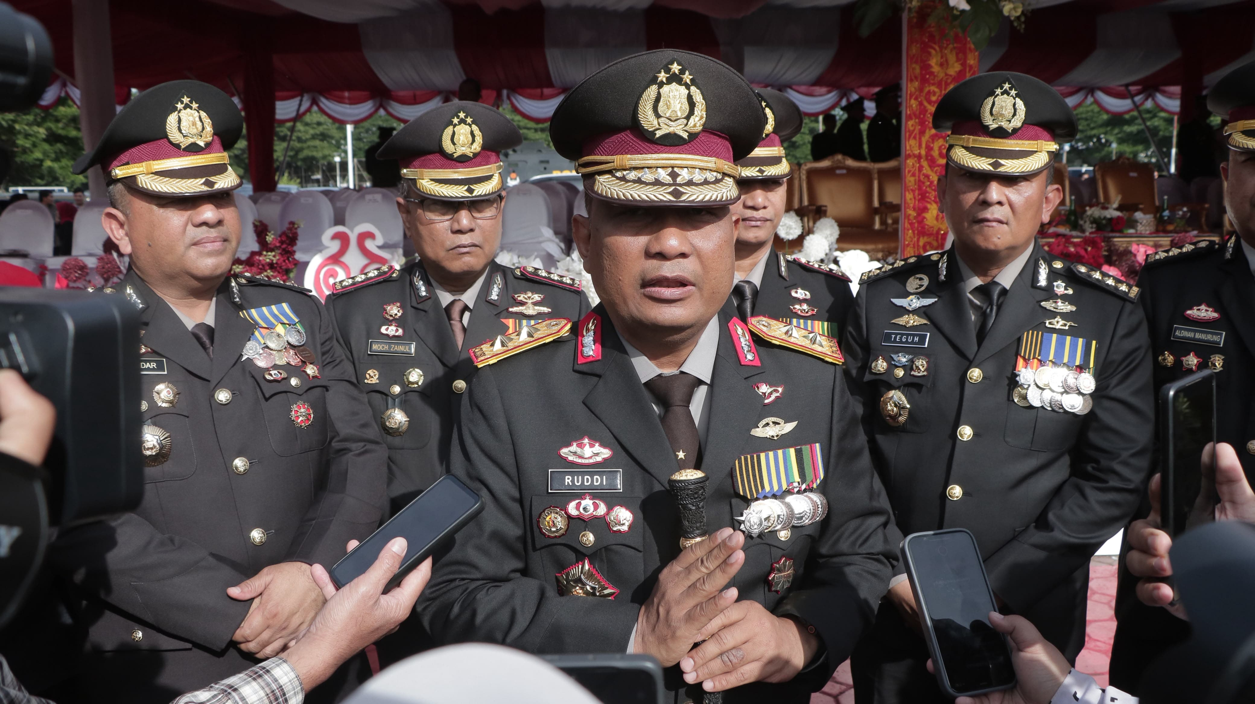 Kapolda Aceh Ikuti Upacara HUT ke-81 Kemerdekaan RI di Blang Padang