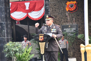 Polresta Cirebon Gelar Upacara HUT ke-81 Kemerdekaan RI
