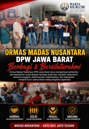 Turnamen Domino HUT RI ke-81 Ditutup, Ketua DPW MADAS Nusantara Jabar Tekankan Sportivitas dan Kebersamaan