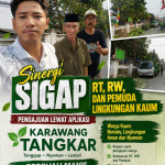 DLH Karawang Evakuasi Pohon Rawan Patah, Warga Desa Kaum Kini Lebih Aman