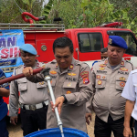 Polresta Tangerang Salurkan 10 Ribu Liter Air Bersih