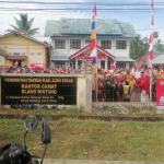 Kemerdekaan 81 Tahun Di Meriahkan dengan Karnaval SD. MIN. PAUD. TK. Se Kecamatan Blang Bintang.