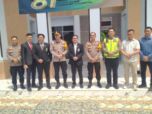 PERKUAT SINERGI PENEGAKAN HUKUM, KAPOLRES WAY KANAN SAMBANGI KANTOR PENGADILAN NEGERI
