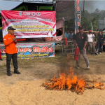 Kresnomulyo Barat Siaga El Nino, Destana dan Rumah Zakat Gelar Simulasi Karhutla