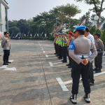 Sipropam Polresta Tangerang Cek Apel Pagi Personel Piket