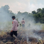 Karhutla TN Way Kambas, 673,4 Hektare Terbakar di Tengah Medan Sulit