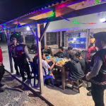 WUJUDKAN KAMTIBMAS KONDUSIF, POLRES WAY KANAN GELAR PATROLI MALAM DI JALINSUM BUMI BARU