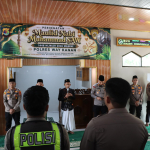 POLRES WAY KAN PERINGATI MAULID NABI 1448 H DAN SANTUNI ANAK YATIM DI MASJID DARUL FATTAH