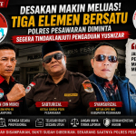 Sorotan Makin Meluas, Tiga Elemen Minta Polres Pesawaran Segera Buka Kejelasan Pengaduan Yusnizar