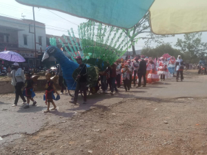Semarak HUT ke-81 Kemerdekaan RI, Desa Bunga Mayang Gelar Karnaval Meriah