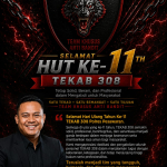Ketua DPC ASWIN Pesawaran Ucapkan HUT ke-11 TEKAB 308