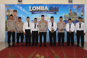 Lomba Dai Polres Kuningan Jadi Wadah Generasi Muda Berdakwah