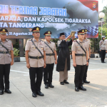 Kapolresta Tangerang Pimpin Sertijab Kabag SDM dan Dua Kapolsek
