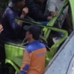 Kecelakaan Tunggal Truk Box Diduga Akibat Rem Blong