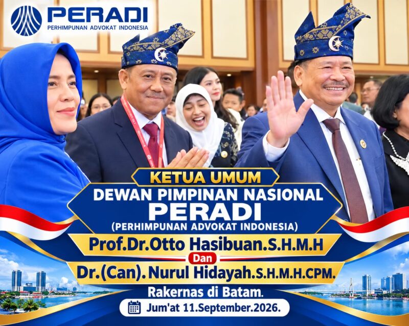 Rakernas PERADI di Batam, Nurul Hidayah Tegaskan Pentingnya Soliditas dan Integritas Advokat