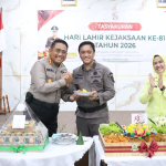 Hadiri Tasyakuran Hari Kejaksaan, Kapolresta Tangerang Dorong Perkuat Sinergi Penegakan Hukum Profesional dan Humanis
