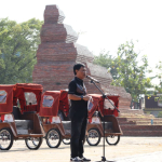 200 Becak Listrik Bantuan Presiden Diserahkan kepada Pengemudi Becak di Kota Cirebon