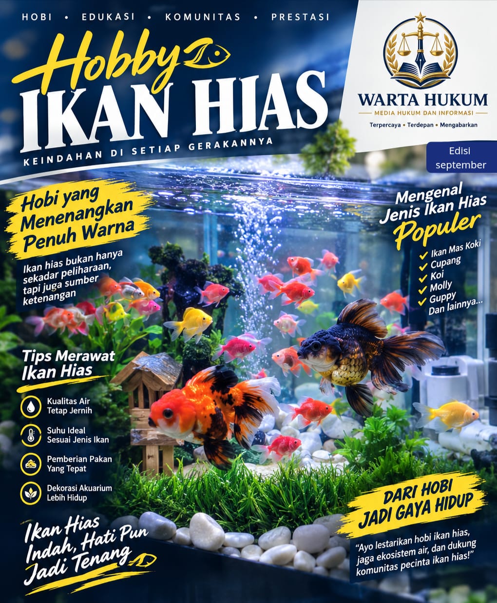 Dari Hobi Menjadi Sumber Penghasilan, Ikan Hias Buka Peluang Usaha
