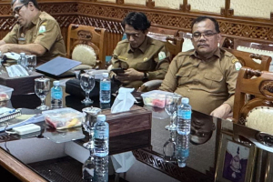 Dek Fadh Ikuti Rakor Satgas Percepatan Rehab-Rekon Pascabencana