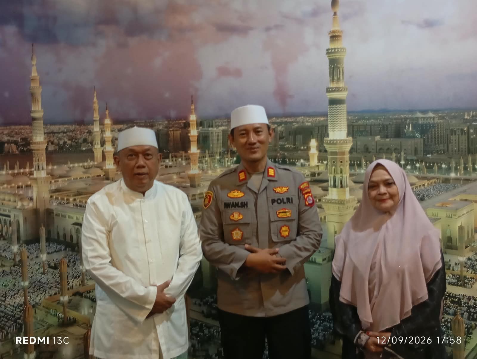 Kapolsek Tigaraksa Silaturahmi dengan Ketua MUI Tangerang