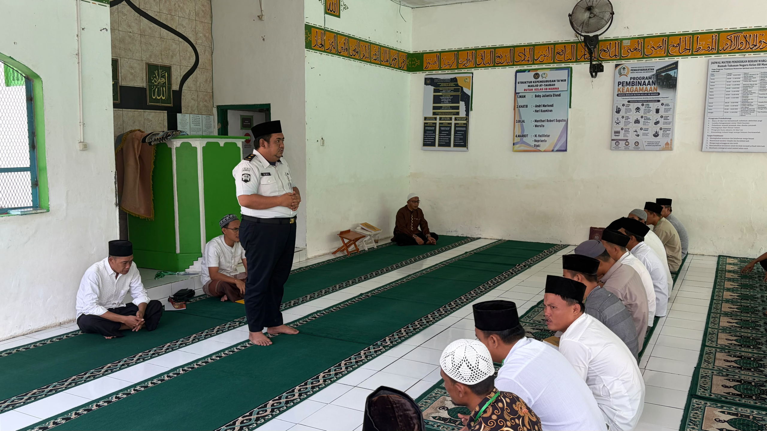 Hari ke-19 Pesantren Kilat, Rutan Manna Ajarkan Kunci Kedamaian
