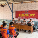 Sidang TPP Rutan Manna Evaluasi Pembinaan WBP dan Tamping